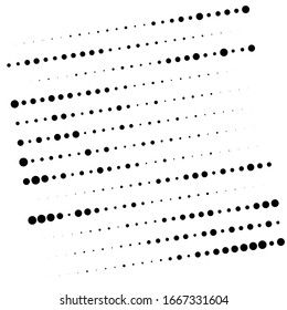Dots, half-tone element. speckles, stipples geometric pattern. Halftone, polka dots, screen-tone pattern, design element