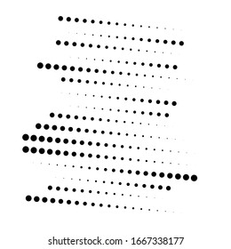 Dots, half-tone element. speckles, stipples geometric pattern. Halftone, polka dots, screen-tone pattern, design element