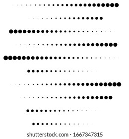 Dots, half-tone element. speckles, stipples geometric pattern. Halftone, polka dots, screen-tone pattern, design element