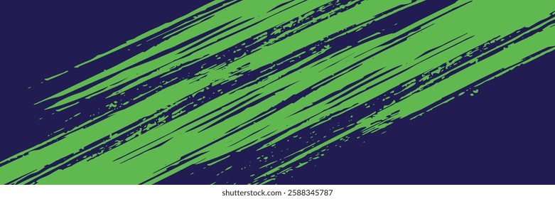Dots halftone green and blue color pattern gradient grunge texture background.
