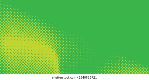 Pontos meio-tom verde cor padrão textura gradiente com tecnologia digital fundo arte