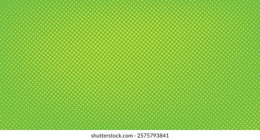 Dots halftone green color pattern gradient texture with technology digital background art