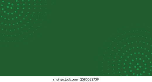 Dots halftone green color pattern gradient texture background.