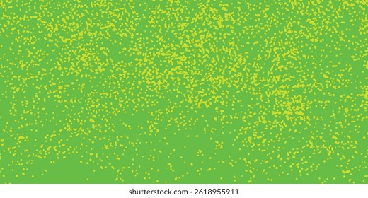 Dots halftone green color pattern gradient texture with technology digital background. Dots pop art comics with nature graphic design.