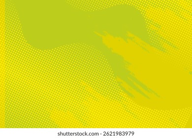 Pontos de meio-tom verde cor padrão textura gradiente com tecnologia digital fundo. Pontos pop art quadrinhos com design gráfico da natureza eps10
