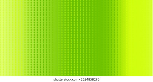 Pontos de meio-tom verde cor padrão textura gradiente com tecnologia digital fundo. Pontos pop art quadrinhos com design gráfico da natureza.