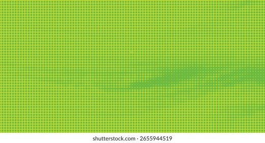 Dots Halbton grüne Farbe Muster Farbverlauf Textur mit Technologie digitalen Hintergrund. Dots Pop Art Comics mit Natur Grafikdesign MODERN