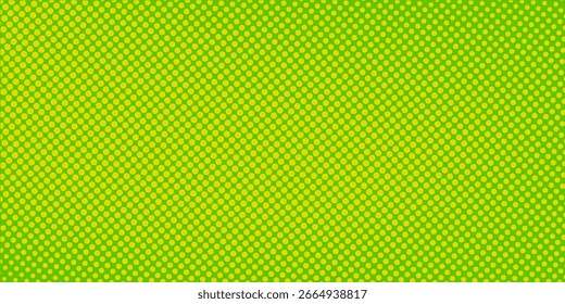 Dots halftone green color pattern gradient texture with technology digital background. Dots pop art comics with nature graphic design.