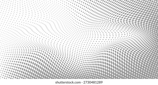 Dots halftone green color pattern gradient texture background. vector ilustration	