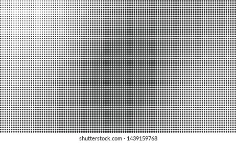 dots halftone illustration on white