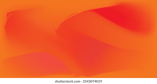 Textura de gradiente de patrón de color naranja semitono de puntos con tecnología de fondo digital.