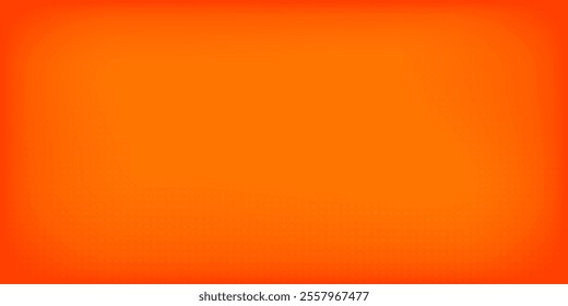 Dots halftone orange color pattern gradient texture with technology digital background. Dots pop art comics with summer background