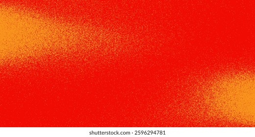 Dots halftone orange color pattern gradient texture with technology digital background. Dots pop modern art comics with summer background