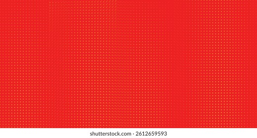 Dots halftone orange color pattern gradient texture with technology digital background. Dots pop art comics with summer background.