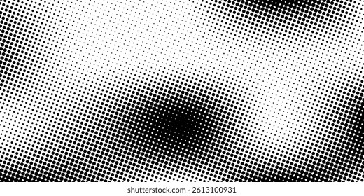 Dots halftone orange color pattern gradient texture with technology digital background. Dots pop art comics with summer background. vector ilustration	