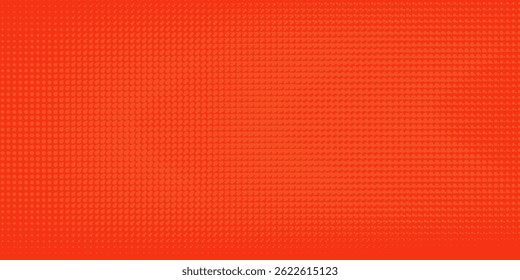 Dots halftone orange color pattern gradient texture with technology digital background. Dots pop art comics with summer background modern halftone