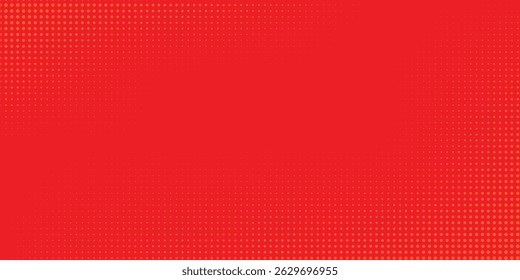 Dots halftone orange color pattern gradient texture with technology digital background. Dots pop art comics with summer background eps 10