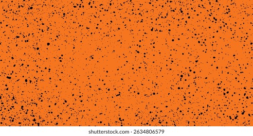Dots halftone orange color pattern gradient texture with technology digital background. Dots pop art comics with summer background.