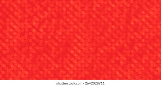Dots halftone orange color pattern gradient texture with technology digital background.