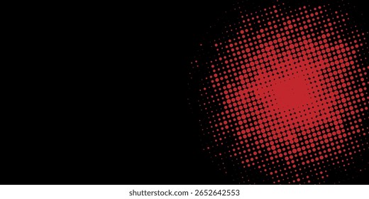 Pontos de meio-tom laranja cor padrão textura gradiente com tecnologia digital fundo. Pontos pop art quadrinhos com fundo de verão