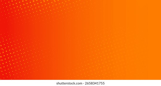 Punkte Halbton orange Farbmuster Farbverlauf Textur mit Technologie digitalen Hintergrund.Abstrakt
