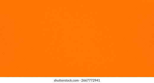 Pontos meio tom laranja cor padrão gradiente fundo textura com tecnologia simples