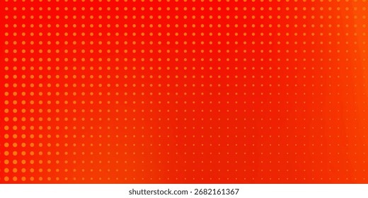 Dots Halbton orange Farbmuster Farbverlauf Textur mit Technologie digitale Illustrationen modernen Kreis abstrakt gut
