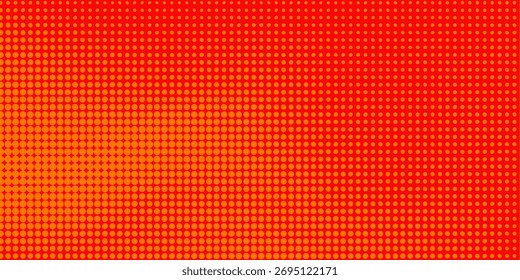 Punkte Halbton orange Farbmuster Farbverlauf Textur mit Technologie digitalen Hintergrund
