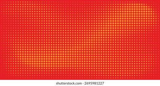 Pontos de meio-tom laranja cor padrão textura gradiente com tecnologia digital fundo.