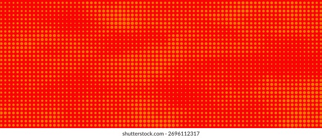 Pontos de meio-tom laranja cor padrão textura gradiente com tecnologia digital fundo.