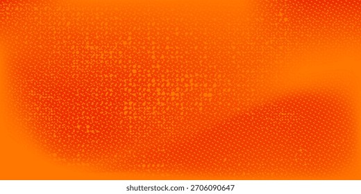 Textura de gradiente de patrón de color naranja semitono de puntos con tecnología de fondo digital. Cómics de arte pop de puntos con fondo de verano.