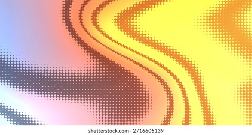 Textura de gradiente de patrón de color naranja semitono de puntos con tecnología de fondo digital. Cómics de arte pop de puntos con fondo de verano eps 10