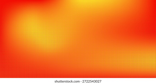 Pontos de meio-tom laranja cor padrão textura gradiente com tecnologia digital fundo.