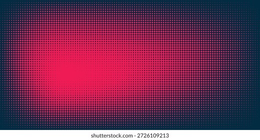 Dots Halbton orange Farbmuster Farbverlauf Textur mit Technologie digitalen Hintergrund. Punkte Pop-Art-Comics mit sommerlichem Hintergrund.