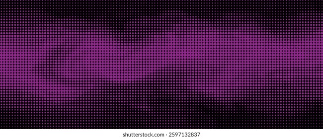 Dots halftone pink color pattern gradient texture with technology digital background. Dots pop art comics with nature graphic design.
