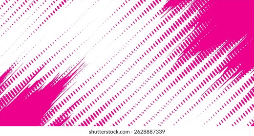 Pontos meio-tom cor rosa padrão gradiente gradiente textura fundo. Pontos pop art quadrinhos estilo esporte vetor ilustração