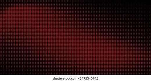 Dots halftone red purple color pattern gradient texture with technology digital background. Dots pop art comics style.