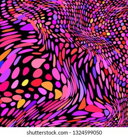 dots halftone vector abstraction