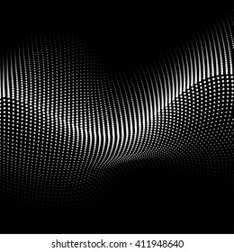 Dots Halftone Wave4