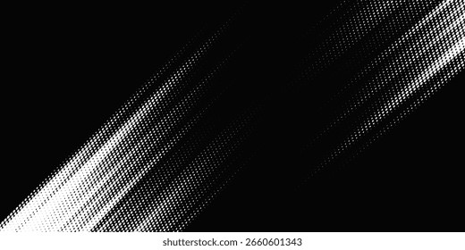 Dots halftone white and bllack color pattern gradient grunge texture background. Dots pop art comics sport style modern art type1