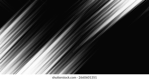 Fondo de textura grunge de gradiente de patrón de color blanco y negro. Punto de arte pop comics estilo deportivo de arte moderno type3