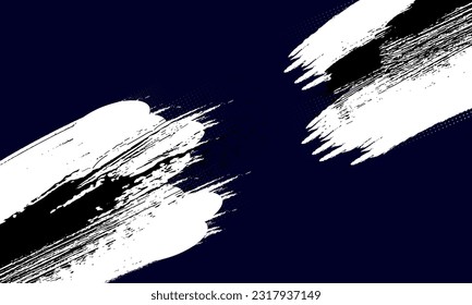 Dots halftone white and blue color pattern gradient grunge texture background. Dots pop art comics sport style vector illustration