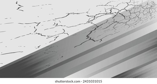 Dots halftone white and blue color pattern gradient grunge texture background. Dots pop art comics sport style vector illustration. eps 10