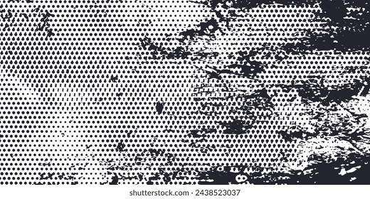 Dots halftone white and blue color pattern gradient grunge texture background. vector illustration. dots