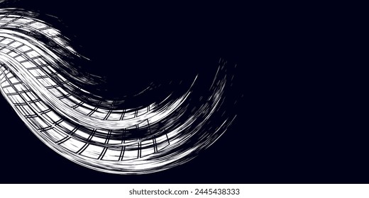 Dots halftone white and blue color pattern gradient grunge texture background. Dots pop art comics sport style vector illustration