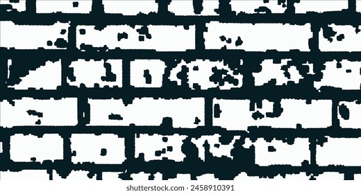 Dots halftone white and blue color pattern gradient grunge texture background. vector illustration	
