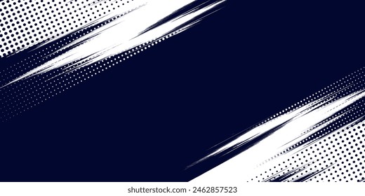 Dots halftone white  blue color pattern gradient grunge texture background