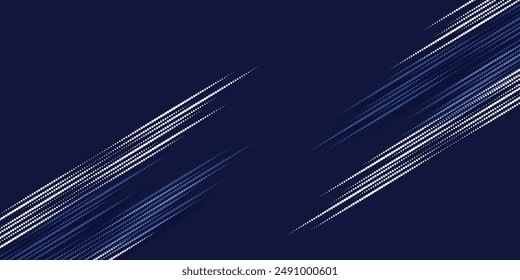 Dots halftone white and blue color pattern gradient grunge texture background.