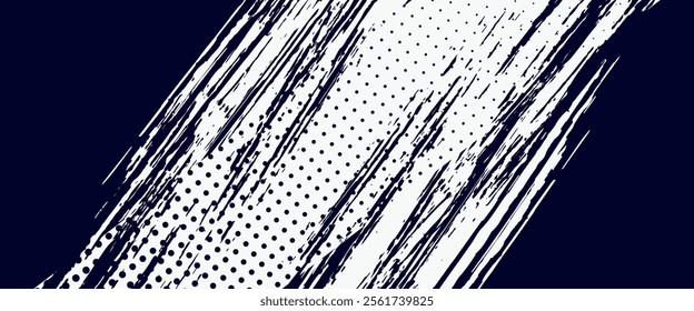 Dots halftone white  blue color pattern gradient grunge texture background. Dots pop art comics sport style vector illustration.