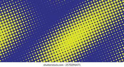 Dots halftone white and blue color pattern gradient grunge texture background. Dots pop art comics sport style vector illustration. modern